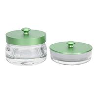 ZJchao Tarro de Lavado de Aceite para Relojes, Recipiente de Reparación de Movimiento de Reloj de Vidrio con Tapa Hermética para Limpiar Piezas Pequeñas y Eliminar el Exceso de Grasa