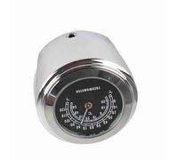 ZJchao Temperatura del Reloj de Bicicleta, Accesorios de Termómetro de Montaje de 22 a 25 Mm Indicador de Temperatura de Motocicleta Decoración del Manillar de la Motocicleta - Puede Brillar en la