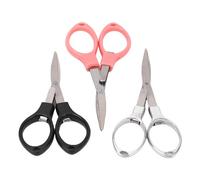 ZJchao Tijeras para Uñas de 3 Uds, Herramienta de Manicura Multifuncional de Acero Inoxidable con Diseño de Fácil Agarre, para Viajes y Decoración de Uñas