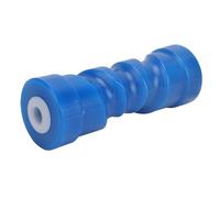 ZJchao Tope de Proa con Rodillo de Quilla Autocentrante de 8 Pulgadas, Rodillo de Remolque de PU Resistente para Carga de Embarcaciones sin Esfuerzo con Apertura Central de 0,67 Pulgadas