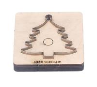 ZJchao Troquel de Corte de Cuero, Herramienta de Molde Artesanal, Cortador de Punzón de Aleación de Acero y Madera de Abedul, con Tecnología de Soldadura por Puntos Manual, para Telas