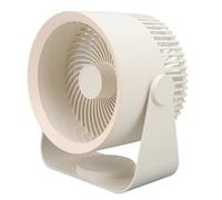ZJchao Ventilador de Circulación de Aire Ventilador de Vórtice Víve de 180 Grados Muro de Pared Ajustable con Ganchos de Metal Adhesivos sin Perforación para la Sala de Estar de la