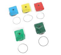 ZJchao Watch Back Kit de Repuesto de Anillos Tóricos para Parte Trasera de Reloj, 90 Uds., para Relojeros y Reparadores de Relojes, Juntas de Goma con Varios Tamaños