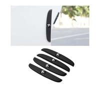 ZJCOZBH 4 Piezas Protector Bordes Puerta Coche, para Tesla 2019-2024 Model 3 Model Y Antiarañazos Protector de Borde de Puerta Pegatinas Coche Protectora Pintura Puertas,A