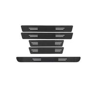ZJCOZBH 5 Piezas Pegatina Umbral de Coche, para Nissan Qashqai J11 2016-2021 Protector de Umbral de Puerta Antideslizante Antiarañazos Pedal Bienvenida Pegatinas
