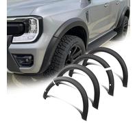ZJCOZBH Guardabarros Extensión del Arco de La Rueda, para Ford Ranger Wildtrak 2023-2024 Guardabarros Arco Rueda, Coche Bengalas Guardabarros Rueda Ceja