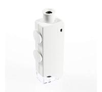 ZJDYDY Mini microscopio de Bolsillo para Estudiantes con Lente de Zoom 160X-200X, portátil, Profesional, óptico, Universal, Ajustable, con luz LED
