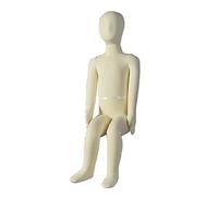 ZJFHEYUO 1 3 5 7 9 Year Old Children's Sit Mannequin for Shop Window Display/Christmas Installation Kid's Fully Flexible Body Sewing Dress Form - Pinnable Tailor,
