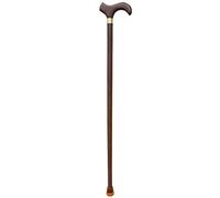 ZJFHEYUO Bastón de Madera para Personas Mayores, Bastones para Hombres y Mujeres, Mango ergonómico, Ayuda Ligera y Antideslizante para Caminar.