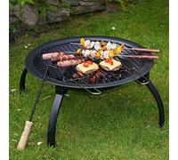 ZJFHEYUO Brasero con Varillas, Horno de calefacción de Invierno, Chimenea de carbón, brasero, Estufa de leña, Parrilla para Barbacoa para Patio, jardín, Camping