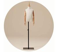 ZJFHEYUO Display Mannequin Child Torso Body Dummy Model Children's Clothing Display Stand Sewing Dress Style Stable Square Base 4,A-Xlarge