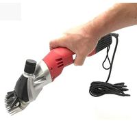 ZJFHEYUO Esquiladora eléctrica de 500 W para ovejas, Tijeras para Mascotas, Tijeras eléctricas para Lana, Tijeras para Pelo de Caballo, Tijeras para Animales de Granja, afeitadora