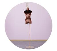 ZJFHEYUO Female Mannequin Torso Body, Dress Form with Smooth Microfiber Cover, Clothing Display Dummy Model for Dressmakers Fashion Students, 6 Colors