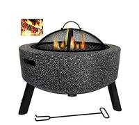 ZJFHEYUO Fogones para Exteriores, Parrilla, Barbacoa, fogón, Calentadores y fogones con Rejilla para Acampar, calefacción al Aire Libre, hogueras y picnics.