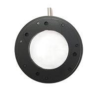 ZJFHEYUO Kit de Accesorios para microscopio Cámara de preparación de portaobjetos Iris Ajustable 1,5-18,7 mm Cámara de Iris mecánico Accesorios para microscopio