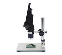 ZJFHEYUO Kit de Accesorios para microscopio Cámara de preparación de portaobjetos Microscopio Digital G1200 de 12 MP Pantalla LCD de 7 Pulgadas Amplificación Continua de 1-1200X c