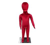 ZJFHEYUO Maniquí Infantil de Cuerpo Completo de Espuma Flexible para niños de 1 a 14 años, Torso de maniquí para Costura/exhibición de Ropa, modistas, sastres, maniquí Infantil Desmontable, Rosa - 1