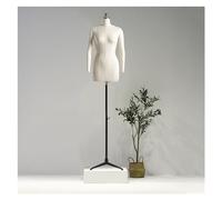 ZJFHEYUO Sewing Mannequin Dress Form Mannequin Torso with Adjustable Triangular Stand, Female Sewing Manikin Body with Detachable Arm for Clothing Display,A,88#