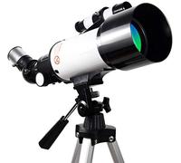 ZJFHEYUO Telescopio monocular de Alta Potencia para niños, refractivo, astronómico, monocular, iluminación Espacial, binoculares para observar Las Estrellas en el Cielo y la tierr