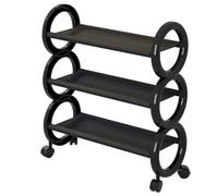 ZJGJDZZ Zapatero Estrecho Alto De Con Ruedas,Zapatero De Pie Para Entrada Con Ruedas, Zapatero De Pasillo De Gran Capacidad,Para De Entrada, Baño, Sala De Estar A,46 * 20 * 56cm