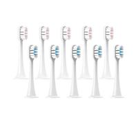 ZJgZmslcd Cabezales de cepillo de repuesto para Xiaomi Mijia T300/T500/T700 Sonic cepillo de dientes eléctrico con boquillas de cerdas suaves con tapas (5Pink5White)