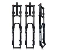 ZJHAHJY Bicicleta de montaña Dh de 26'', 27,5'' y 29 Pulgadas, suspensión, Recorrido de Aire Recto de 1-1/8", 180 mm, 9-100 mm, Doble Corona, Freno de Disco QR para Descenso, Bloqueo Manual Delantero