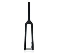 ZJHAHJY Horquilla de montaña rígida de Fibra de Carbono de 26'', 27,5'' y 29,8" con Eje pasante Delantero, Freno de Disco y 15" de 100 mm.