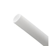 ZJHAHJY Tubo termoretráctil de 1 metro con tubo de pegamento de doble pared, tubo termorretráctil 3:1 de cabeza redonda para bricolaje (blanco, 39 mm)