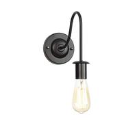 ZJHESXV Aplique de Pared Industrial Apliques de Pared de Cuello de Cisne Vintage Lámpara de Metal Negro Aplique de Interior Retro Decoración para Sala de Estar Cocina Pasillo Dormitorio Cafe Bar