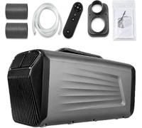 ZJHHRZ Aire Acondicionado Portátil Frío y Calor, Climatizador Móvil sin Control por Voz para Habitaciones, Black