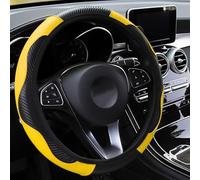 ZJHRTN Coches Funda Volante Cuero para Ford S MAX Mk1 (WA6) 2006-2020 2021 2022 2023 2024 2025 2026, EláStica Transpirable Antideslizante DuraderaInterior Decoracion Accesorios,D
