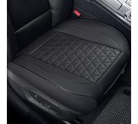 ZJHRTN Funda Cuero Asiento Delantero Coche para Nissan Maxima 2016-2018 2019 2020 2021 2022 2023 2024 2025 2026, Totalmente Envuelta Aspecto Lujoso y CóModo Protectores Asiento Coche,Black