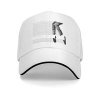 ZJHSDJJ Gorra béisbol Puro Neutro Mayor transpirabilidad Gorra béisbol Deportiva Hombre Off The Wall Gorro béisbol Deportivo Michael Jackson Pedidos a Granel Gorra Personalizada poliéster Fun