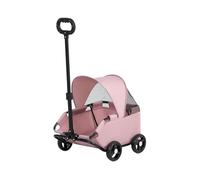 zjhukfmc Carrito para Perros | Carrito Plegable para Mascotas Pequeñas | Transportín Exterior para Gatitos y Cachorros hasta 7 kg | para Viajes, Paseos, Compras, Playa, Parque y Visitas al Veterinario