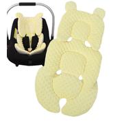 zjhukfmc Colchoneta Silla Paseo Almohadilla Reversible para Cochecitos,67x3 8cm Transpirable Y Cómoda Algodón Carrito Bebe, Cojín Doble Cara para Silla De Auto Y Carrito para Verano
