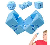 zjhukfmc Cubo Mágico Infantil,Cubo 3D Plegable con Giros Veloces para Rompecabezas - Juguete Educativo Familiar para Niños Y Niñas con Diversión Interactiva