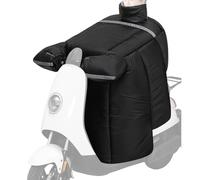 zjhukfmc Cubrepiernas para Scooter - Acolchado Impermeable | Cubierta Invernal para Piernas De Moto con Forro En Felpa Y Guantes | para Mujeres Scooter Protección para Rodilla Pecho Y Cuello