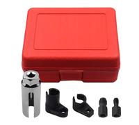 zjhukfmc Juego de casquillos para sensor oxígeno,Sensores De Oxígeno Sondas Llave,acero al cromo vanadio herramienta extracciónroscas,Juego Herramienta Para Extraer El Casquillo Del Sensor Oxígeno