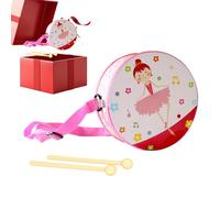 zjhukfmc Juego De Tambor Para Niños,Instrumento Para La Educación De La Infancia,15 cm Correa Ajustable Juguetes Instrumentos Set - Para Y Niñas De 2-5 Años Para La Educación De La