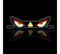 zjhukfmc Luz de Motocicleta, signo decorativo impermeable en forma de , intermitentes LED para motocicleta, bicicletas de tierra, calle, carreras, turismo, noche, vacaciones, y vehículos de