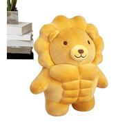 zjhukfmc - Peluche de león, 30 cm, decoración suave y linda | Animal de peluche - para niños y niñas adultas, dormitorio salón durmiente, cama de coche, sofá