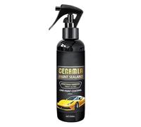 zjhukfmc Sellador en aerosol de cerámica para coche, nanosellado para vehículos, protección de brillo duradero, cera líquida, 250 ml, para coche, exterior, parabrisas, interior y motocicleta