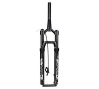 ZJIEDB Horquilla de suspensión neumática MTB de 26/27,5/29 Pulgadas, 110 mm de Recorrido, 1-1/8'' Recta/cónica, 9 mm de Bloqueo de Impulso, Bloqueo Manual/Remoto (Color: cónic