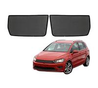 ZJIEX Parasol Coche Ventana Lateral Infantil para Golf Sportsvan 2014-2020 Parasol Ventana Cortinas Magnética Protección UV Solar para Bebé y Mascotas Negro,Rear-window-2PCS