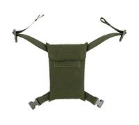 ZJIEYU Almohadilla Antideslizante para Mochila Táctica, Almohadilla Lumbar Trasera para Bastidor Dorsal Regulable, Cómoda y Transpirable, para Mochilas de Camping y Senderismo Al Aire Libre