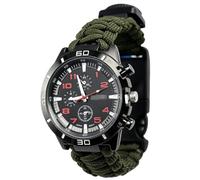 ZJIEYU Survival Bracelet Watch, Men and Women Emergency Digital Watch