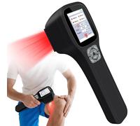 ZJKC Dispositivo de terapia de luz roja 2026 para dolor corporal, 10 x 650 nm, 5 x 808 nm, 5 x 905 nm, 5 x 980 nm, varita de luz infrarroja cercana, terapia de luz infrarroja con gafas para músculos