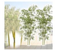 ZJKXJH Bambu Artificial Bambú Artificial Desmontable para Exteriores, Valla de Privacidad de Bambú Artificial, Decoración de Plantas de Bambú Artificial(10 pcs,H-6.9ft (2.1m))
