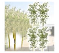 ZJKXJH Bambu Artificial Bambú Artificial Desmontable para Exteriores, Valla de Privacidad de Bambú Artificial, Decoración de Plantas de Bambú Artificial(20 pcs,H-6.9ft (2.1m))