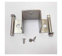 ZJKXJH Base para Postes de Madera Soporte de Columna de Acero Inoxidable con Tornillos de Montaje, Base de Fijación de Poste para Terraza de Jardín Y Patio(200x200x100mm/7.9x7.9x3.9in)